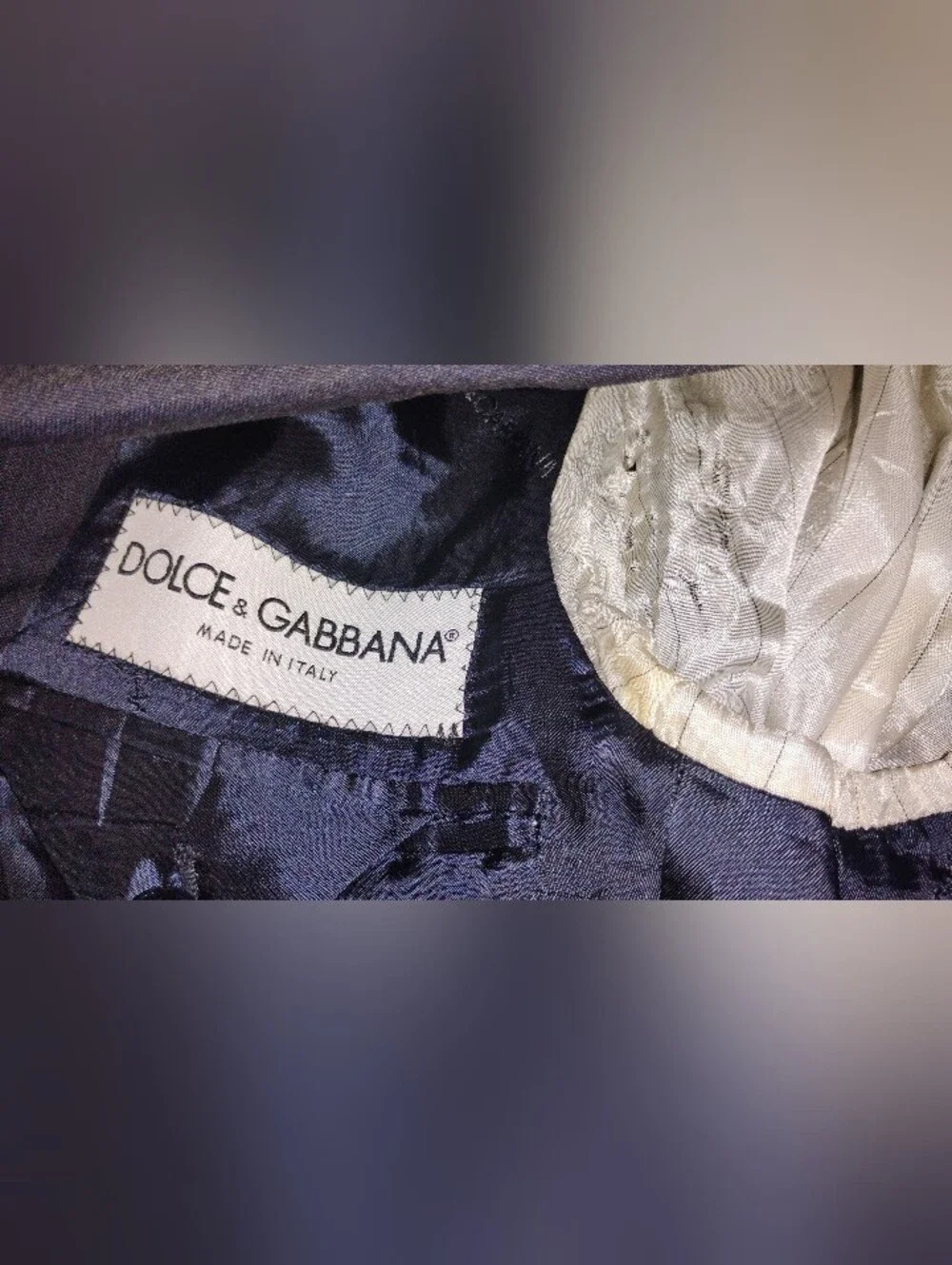 DOLCE & GABBANA WOOL SUIT